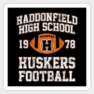 Haddonfield High School Huskers Football Sticker